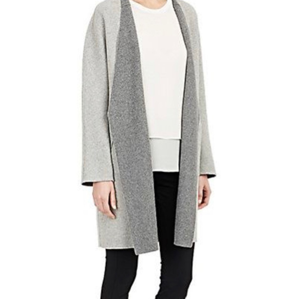 Rag & Bone 8 Singer Coat Reversible Melton Wool